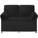 SOFA za dvije osobe Crna 138 x 83 x 95 cm Baršun | Eponuda.com
