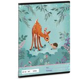 Ars Una My Secret Garden zvezek z gladkimi listi A/5 | Shoptok.si