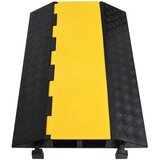vidaXL Rampa za zaštitu kabela s 2 kanala 90 cm gumena | shoptok.hr