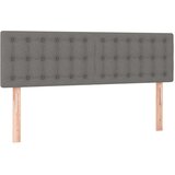  Box spring posteljni z vzmetnico temno siv 140x190 cm blago, (20735930) | Shoptok.si
