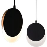 Zolta Stropna svetilka lestenec LED viseča dnevna spalnica črna podstrešna soba obroč, (5000093966) | Shoptok.si