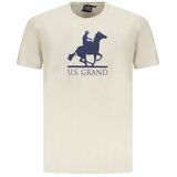 U.S. GRAND POLO US Grand Polo Muška Majica Kratkih Rukava Bež | shoptok.hr
