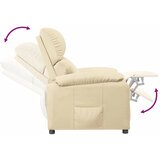  Naslonjač od tkanine krem | shoptok.hr