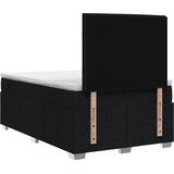  Boxspring krevet s madracem Crna 120 x 190 cm Tkanina Slike