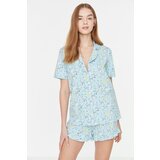 Trendyol Multicolor Patterned Knitted Pajamas Set | shoptok.hr