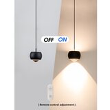  immax neo 07219L - led prigušiva lustr dormine 6W/230V mat crna tuya + daljinski upravljač | Eponuda.com