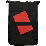  Ruksak HAGEN za prijenosno računalo crni od PU kože 15,6 inča, 41x32x17cm | shoptok.hr