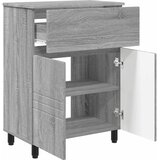  Toaletna jedinica Siva Sonoma 60 x 35 x 80 cm Konstruirano drvo | shoptok.hr