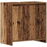 vidaXL Kupaonski ormarić za umivaonik staro drvo 60x33x60 cm | shoptok.hr