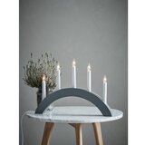 Markslöjd 704470 - Božićni svećnjak ATLE 5xE10/3W/230V sivi | Eponuda.com