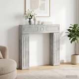  Okvir za kamin Betonska siva 102 x 18 x 100,5 cm Cijene
