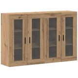 vidaXL Ogreti omarice 2 pcs artisan hrast 69,5 x 34 x 90 cm, (5000044658) | Shoptok.si