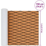  Prostirka za čamce Prugasti Smeđa i crna 190 x 70 cm EVA | Eponuda.ba