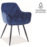 Molarem Home Stolica Cherry-mornarsko plava,baršun matt (vodootoporan) | shoptok.hr