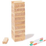Sunnylife drvena društvena igra jumbling tower s flomasterima za bojanje | shoptok.hr