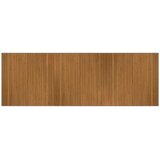  Tepih pravokutni smeđi 100 x 300 cm od bambusa | shoptok.hr