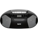 Imperial, Prenosni radio DAB+ / FM PBB1 s CD predvajalnikom in kasetami, boombox, Črna, (5000309802)