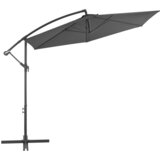  Konzolni vrtni suncobran s aluminijskim stupom 300 cm antracit | shoptok.hr