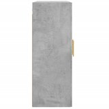  Zidni ormarić siva boja betona 69,5x34x90 cm konstruirano drvo | shoptok.hr
