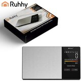 Ruhhy 24632 digitalna kuhinjska vaga s Bluetoothom, do 5 kg, preciznost 1 g – črna | Shoptok.si
