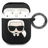 Karl Lagerfeld KLACCSILKHBK AirPods in AirPods 2 Case - black Karl s Head Cene