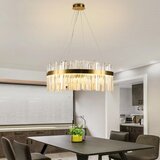 LED prigušiva luster na sajli LED/110W/230V 3000-6500K zlatni + daljinski upravljač | Eponuda.com