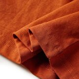  Dječja majica dugih rukava svijetla boja hrđe 116 | shoptok.hr