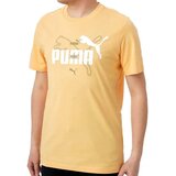 Puma Muška majica Ess Logo Lab Summer Tee, Žuta Cene