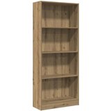  Regal za knjige boja hrasta 60x24x143 cm konstruirano drvo | Eponuda.com