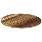  Okrugla stolna ploča 70 cm 15 - 16 mm masivno obnovljeno drvo | shoptok.hr