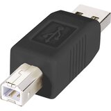 Renkforce USB 2.0 adapter [1x USB 2.0 vtič A - 1x USB 2.0 vtič B] črn pozlačeni zatiči nkforce, (20430159) Cene