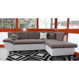  Kotna sedežna garnitura veronika - belo/rjava | Shoptok.si