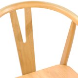  Stolac za blagovanje 2 pcs Prirodna Čvrsto drvo od gume | Eponuda.com