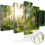  Slika na akrilnom staklu - Green Sanctuary 100x50 Cijene