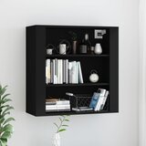 vidaXL Zidni ormarić crni 80 x 33 x 80 cm od konstruiranog drva Cijene