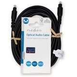 Nedis CAGL25000BK50 Opticki kabl TosLink muski - TosLink muski, 5m, Okrugli, PVC, Crni Cene