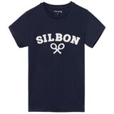 Silbon Majice s kratkimi rokavi 124575 Modra Cene