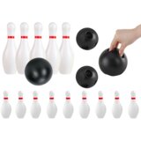  Čunjevi za bowling sa crnim kuglama Cene