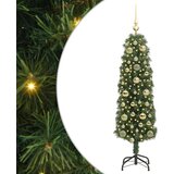 vidaXL Umestno božično drevo Zelena 150 cm PVC in Jeklo in Plastika | Shoptok.si