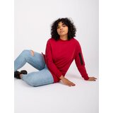 RELEVANCE Tunic-RV-TU-7158.76P-Dark Red | Shoptok.si
