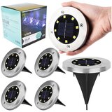  Set od 4 vanjske solarne podne lampe 6000K 600mAh Cijene