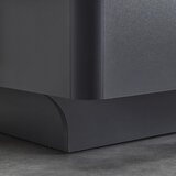 Bessagi Home Oblazinjena Postelja Mariello, Antracit, Rjava, 180x200 | Shoptok.si