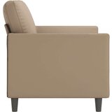  Dvosjed od tkanine boja cappuccina 120 cm od umjetne kože | shoptok.hr