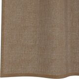Voile zavjese s petljama 2 kom svijetlosmeđe 140x175 cm | Shoptok.si