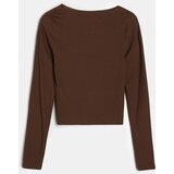 Sinsay Pamučna bluza s dugim rukavima | shoptok.hr