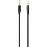 Belkin F3Y117bt2M klinker avdio priključni kabel [1x 3\,5 mm banana moški konektor - 1x 3\,5 mm banana moški konektor] 2.00 m črna pozlačeni konektorji, (20431936) Cene