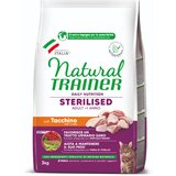 Natural trainer Cat Sterilised Adult, puran - različna pakiranja 3 kg | Shoptok.si