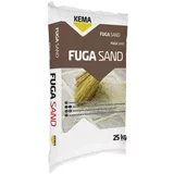 KEMA Kremenov pesek za fugiranje KEMA Fuga Sand 80 (25 kg, zrnavost: 0,1–0,8 mm)
