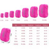 INF Odsevna dežna prevleka za nahrbtnike - svetlo roza XXL, (5000161669) | Shoptok.si
