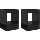  Konačna Stolić 2 pcs Crni hrast 40 x 40 x 56 cm | shoptok.hr